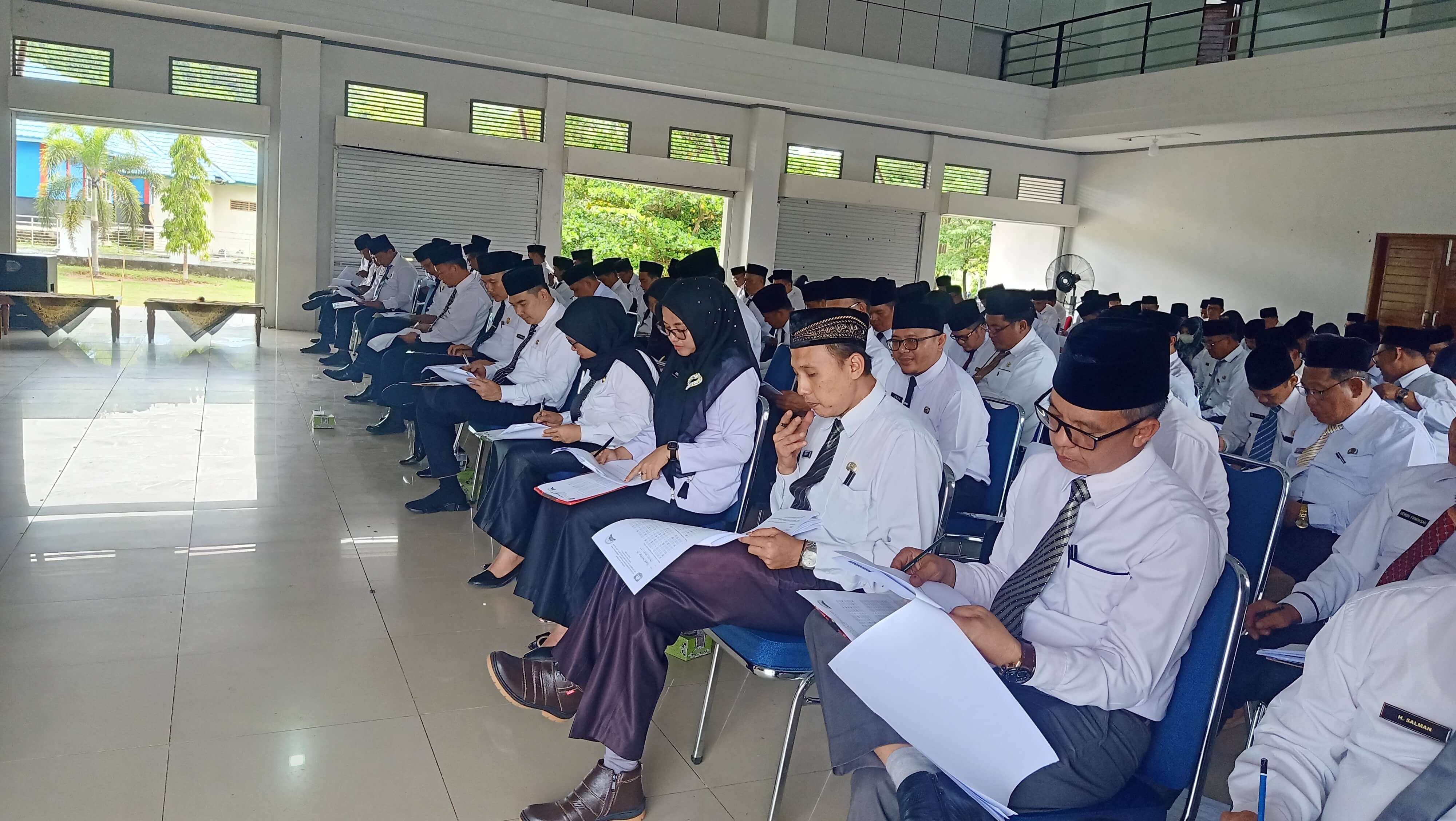 156 Pejabat Eselon III di Kabupaten Kaur Diuji