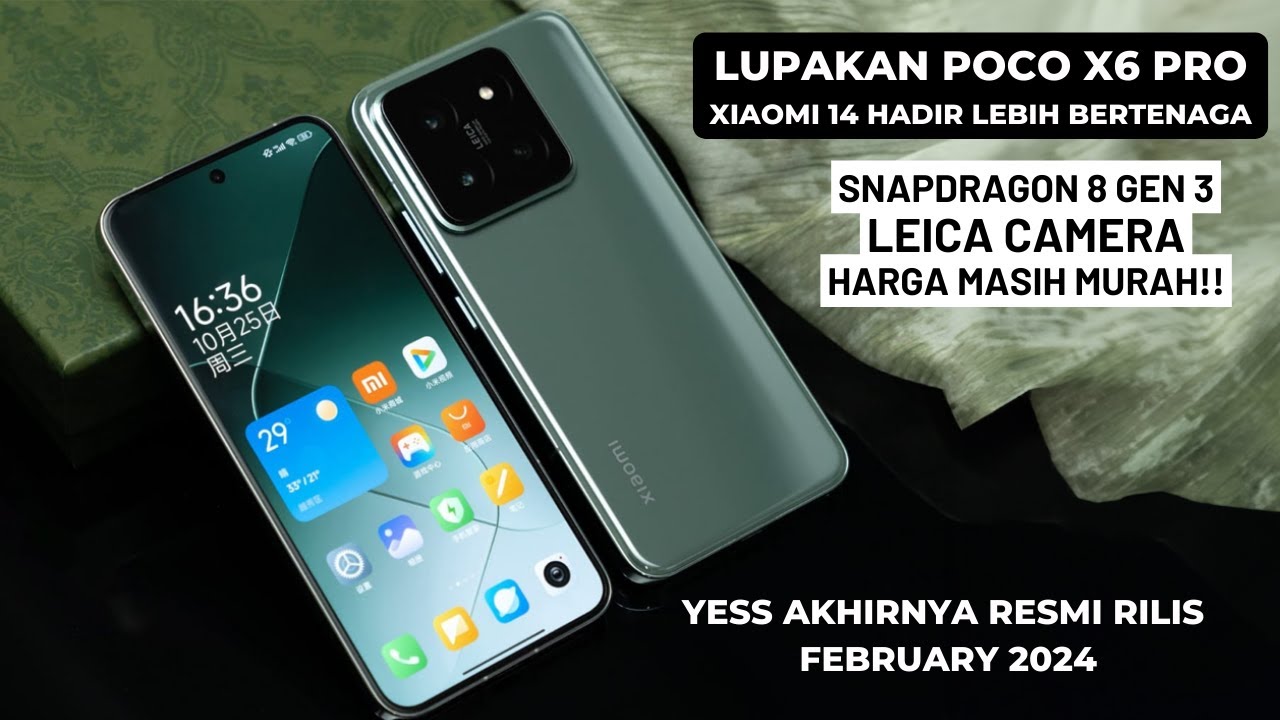 Xiaomi 14 Series Masuk Indonesia, 4 Kamera Berteknologi Leica, Chipset Setara iPhone 15 Pro Max 