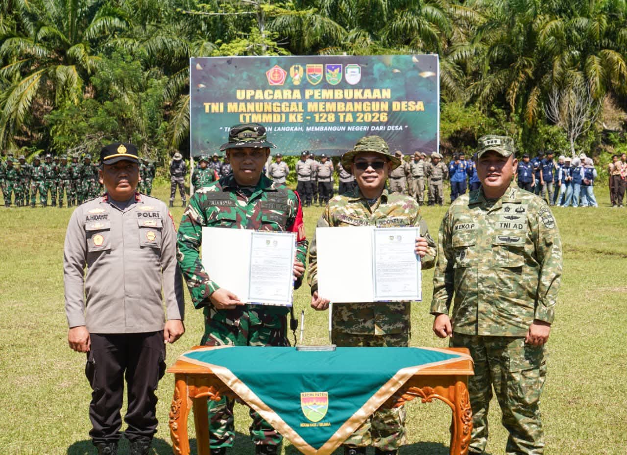 TMMD ke 128 di Seluma Resmi Dibuka