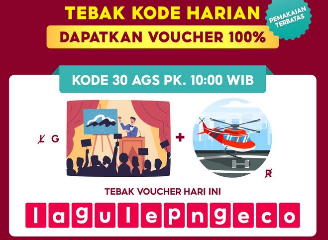 VALID! Ini Dia Jawaban Kode Voucher Badai Shopee Rabu 30 Agustus 2023, Klaim dan Dapatkan Diskon 100 Persen 