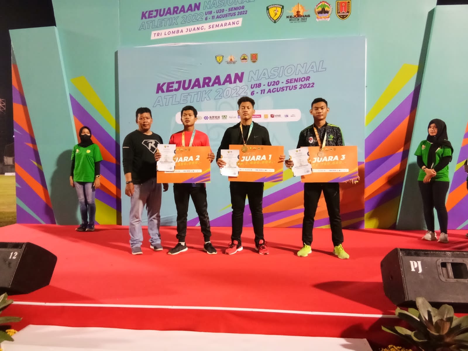 Hebat....Putra Bengkulu Selatan Juara 3 Nasional Lempar Lembing