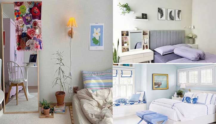7 Inspirasi Warna Cat Kamar Aesthetic ala Korea, Bikin Ruangan Makin Menawan