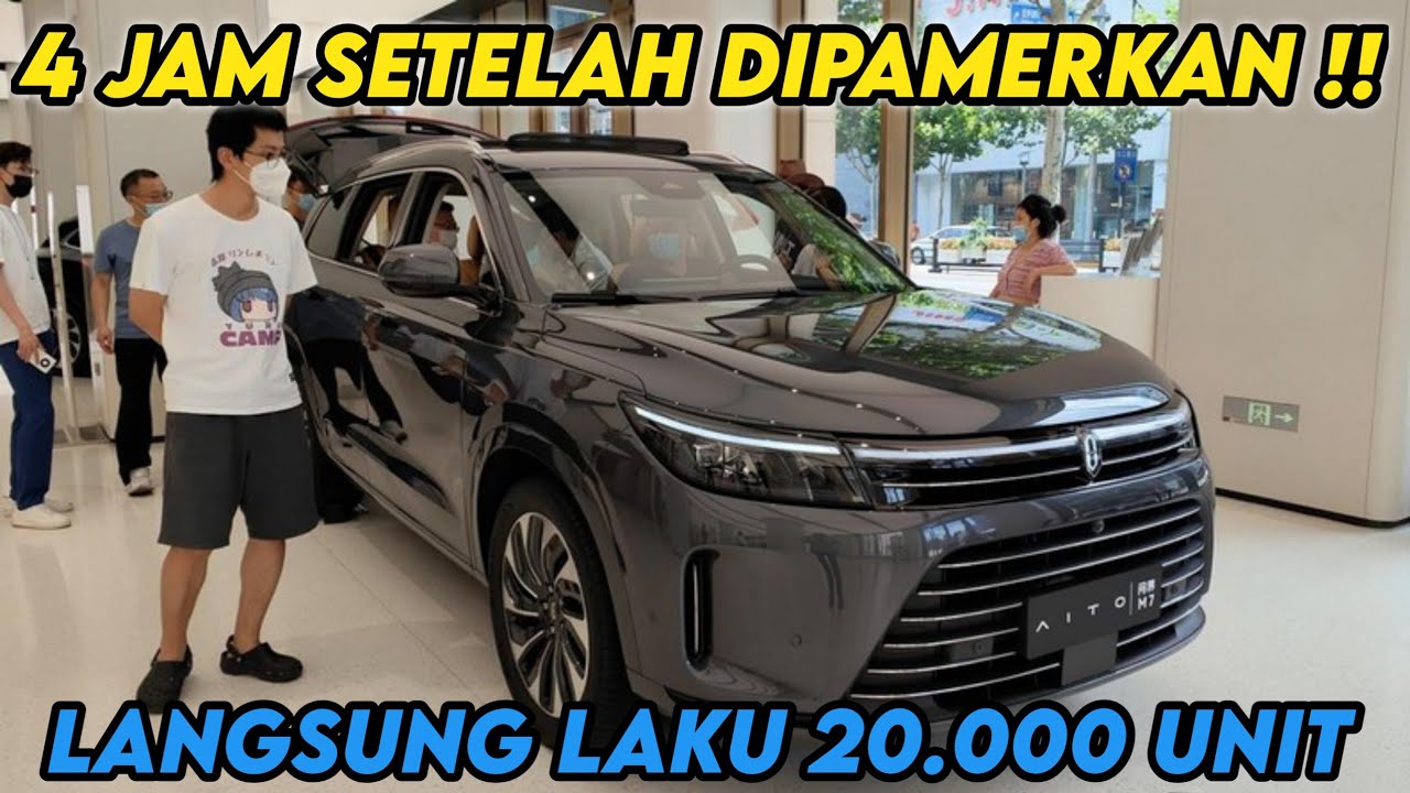 4 Jam Rilis, Mobil SUV Huawei Aito M7 Langsung Terjual 20 Ribu Unit, Dimensi Percis Toyota Land Cruiser 