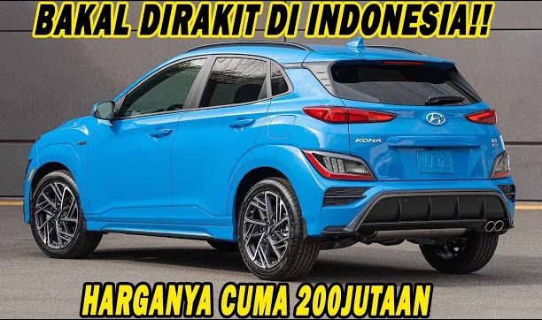 Mobil Hyundai Kona Elektrik Akan Dirakit di Indonesia, Harga Cuma 200 Jutaan, Gunakan Baterai Lokal