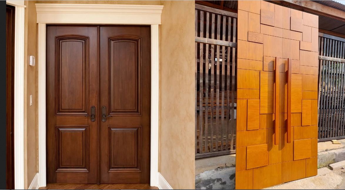 5 Inspirasi Model Pintu Minimalis Kayu 2 Pintu Terbaru, Elegan dan Fungsional