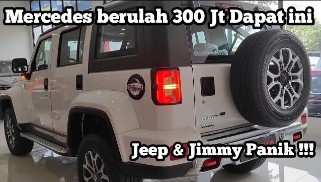 Pabrikan Asal Cina Hadirkan Mobil BJ40, Saingan Jeep Wrangler Rubicon, Harganya Cuma 300 Juta