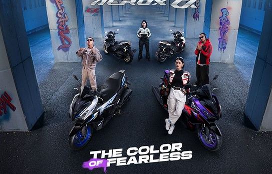 Meluncur di IIMS 2026, Yamaha AEROX ALPHA Hadir dengan Warna dan Grafis Baru yang Anti-Mainstream