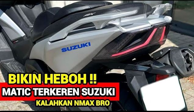 Lagi, Suzuki Hadirkan Skutik Andalan, Harga 14 Jutaan, Siap Kalahkan Yamaha NMAX dan Honda PCX 