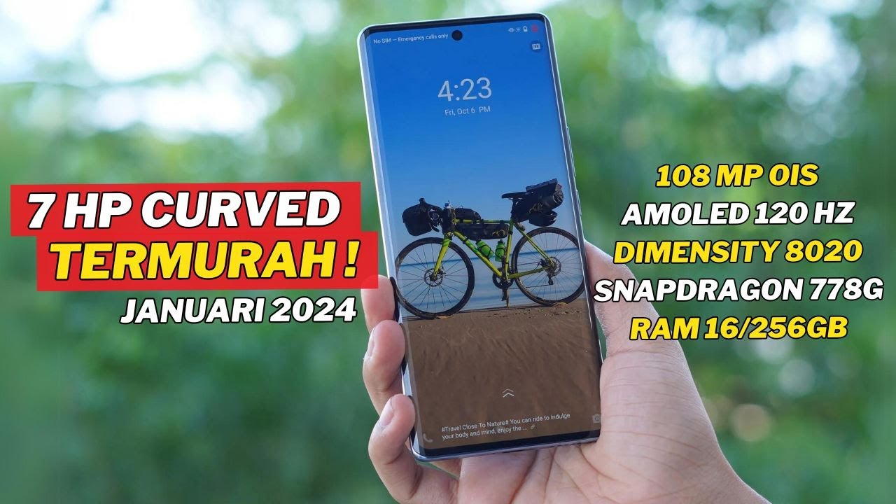 7 Smartphone Layar Lengkung Termurah 2024: RAM 12/256 GB, Proseseor Snapdragon, Kamera 100 MP