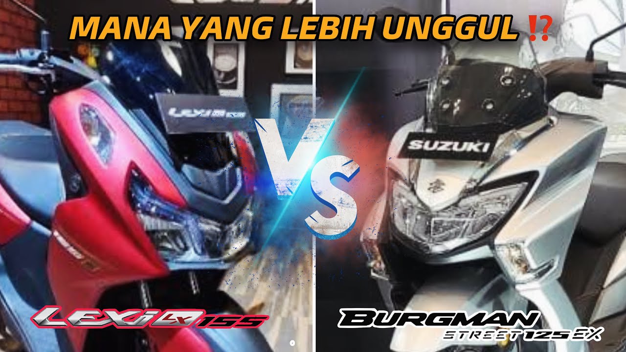 New Yamaha Lexi LX 155 Vs Suzuki Burgman Street 125EX, Mana yang Unggul? Ini Spesifikasi dan Harganya