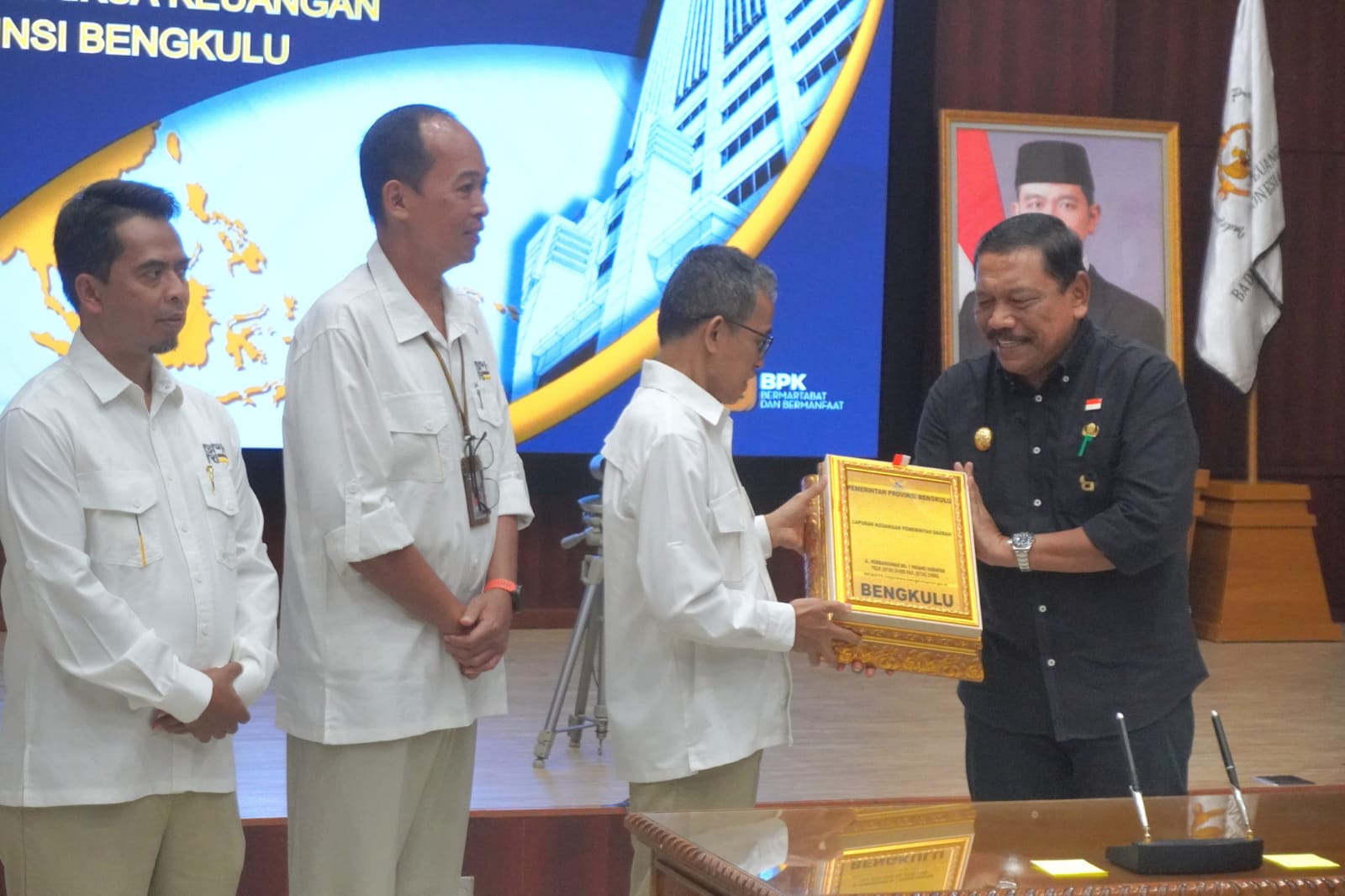 Pemprov Bengkulu Serahkan LKPD 2025 ke BPK RI