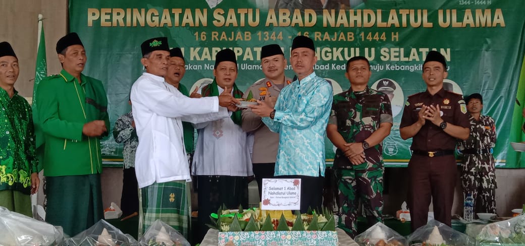 Puncak Peringatan Harlah 1 Abad NU Dihadiri Ribuan Nahdliyin Bengkulu Selatan 