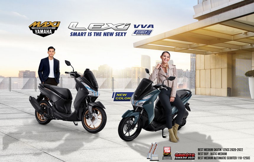 Yamaha Lexy Tampil Baru dengan Mesin Lebih Canggih