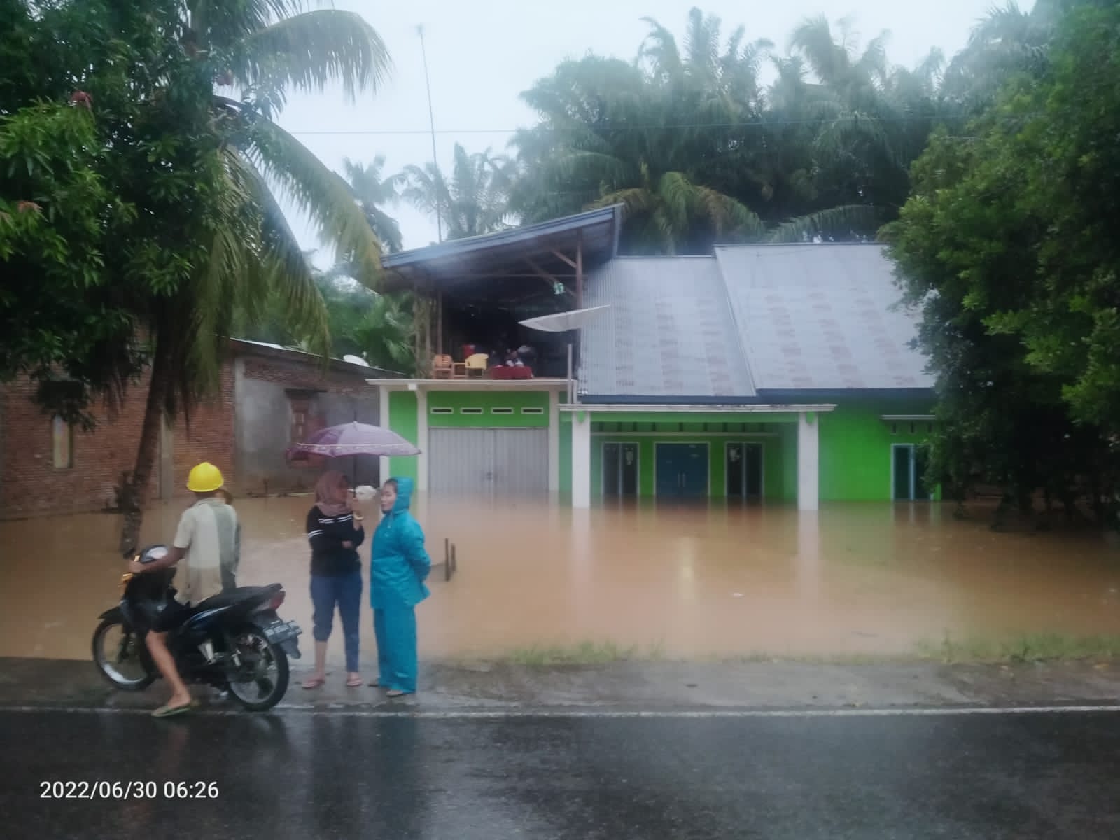 Ini Desa di Seluma yang Terendam Banjir