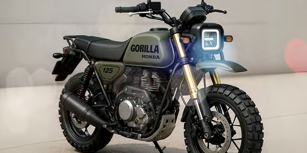 Honda Akan Hidupkan Kembali Gorilla 125 Akhir 2025, Lebih Berotot dari Honda Monkey