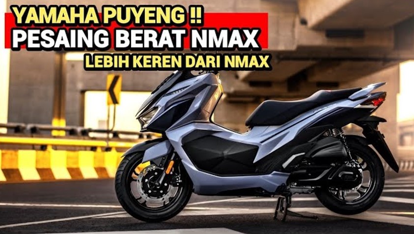 Rival Yamaha NMax Akhir Diluncurkan, Desain Sporty, Shock Lebih Empuk dan Kuat