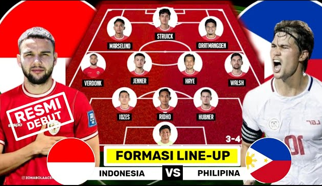 Timnas Tambah 2 Amunisi Baru! Ini Dia Prediksi Line Up Indonesia VS Filipina di Kualifikasi Piala Dunia 2026 