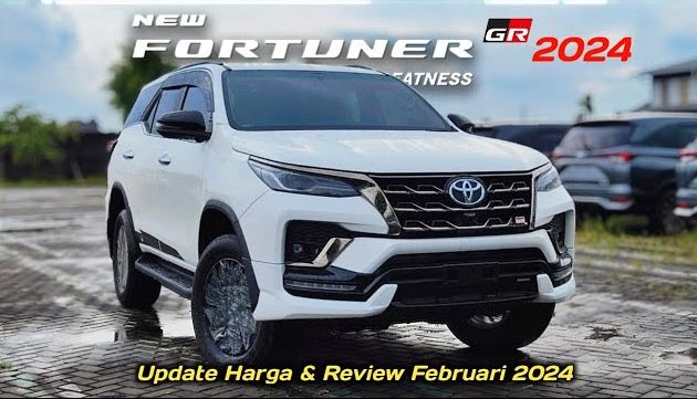 Spesifikasi Toyota Fortuner 2.8 GR Sport 4X2 Matic dan Harga per Februari 2024 