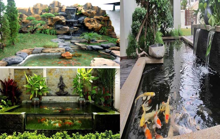 Sentuhan Air di Dalam Rumah: 6 Inspirasi Kolam Ikan Indoor Minimalis ...