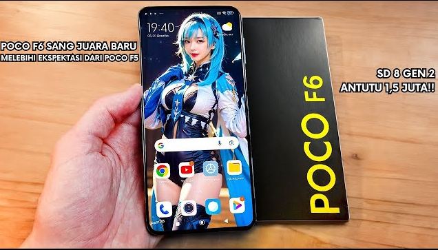 Xioami Hadirkan Poco F6 di Indonesia, Smartphonenya Para Gamers