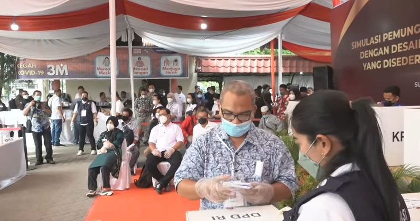 KPU Bengkulu Selatan Bawa DCT Anggota DPRD ke KPU RI