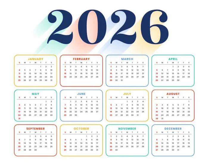 Jadwal Libur dan Cuti Bersama Februari, Ada Juga 4 Bulan di Tahun 2026 Tanpa Tanggal Merah