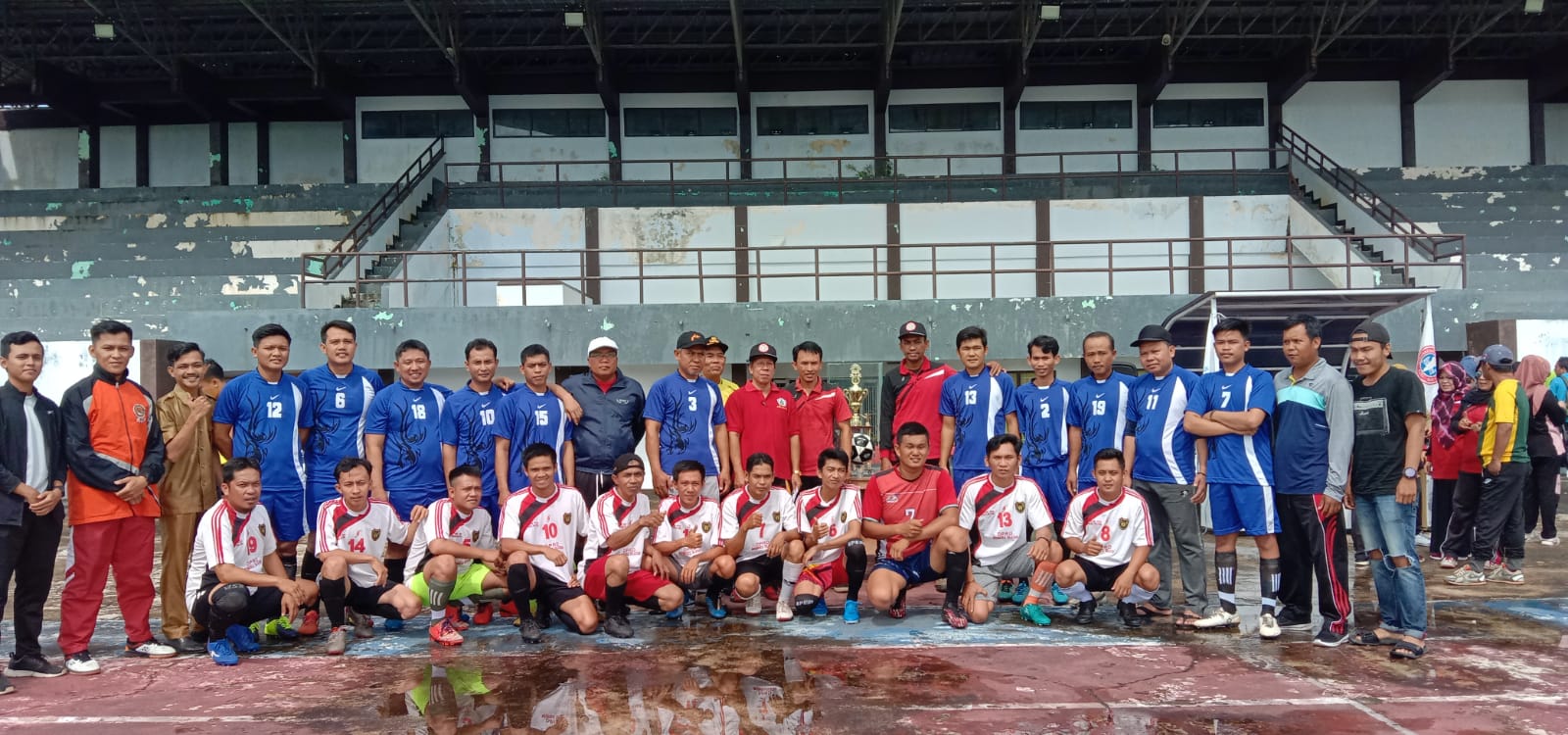HUT PGRI Ke 77 dan HGN 2022 Kabupaten Bengkulu Selatan Diisi Turnamen Sepakbola Antar Cabang