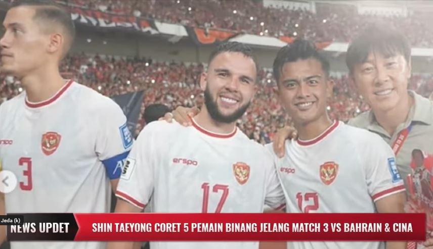 Jelang Timnas Indonesia vs Bahrain dan Cina, 5 Pemain Timnas Berpotensi Dicoret STY 