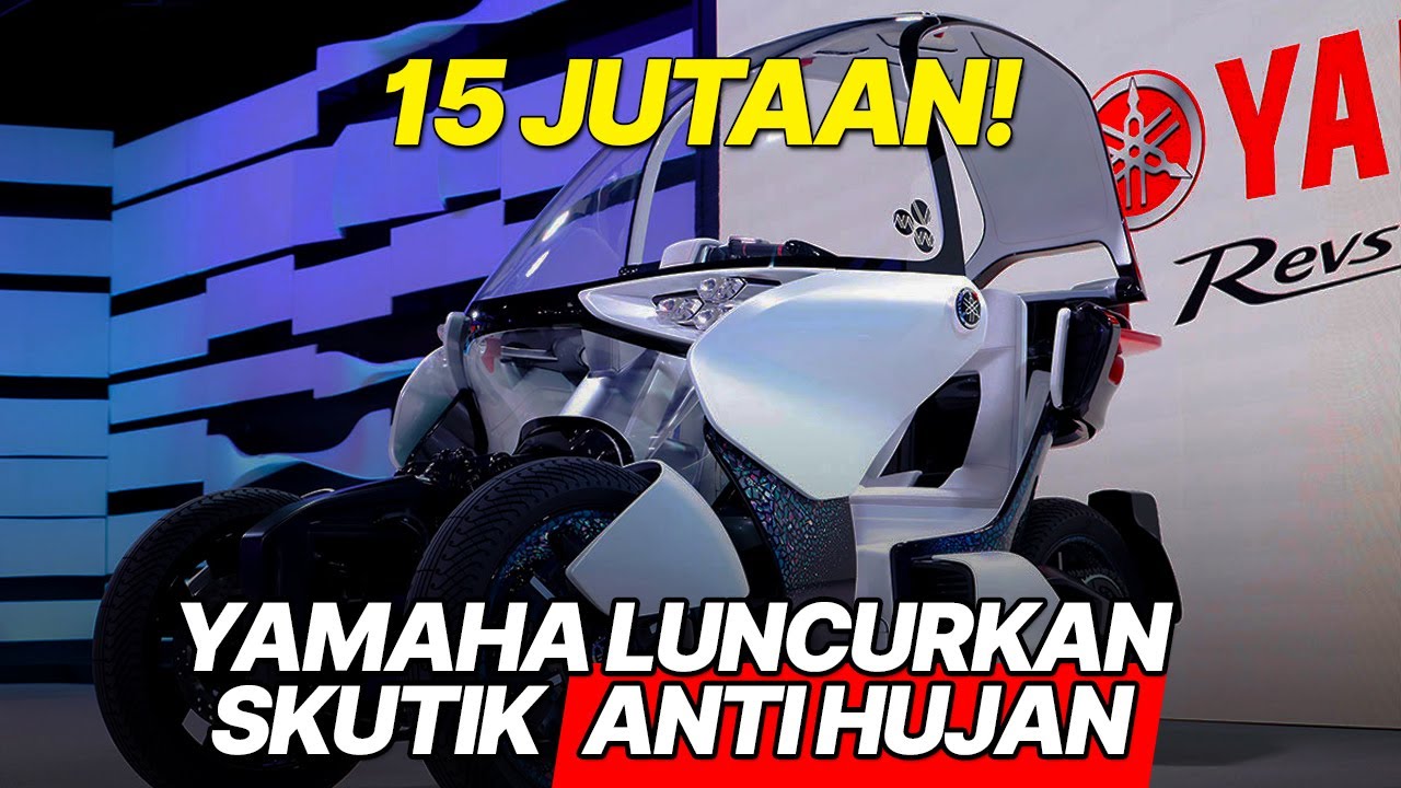 Yamaha Rilis Skutik Roda 3 Anti Panas dan Hujan Berfitur AI, Mesin 176 CC, Harga Cuma Rp 15 Juta?