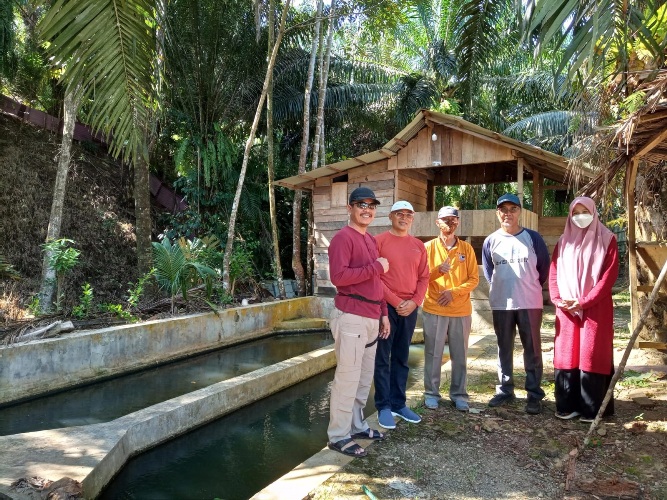 Lima Mahasiswa Unib Riset Perikanan di Bengkulu Selatan