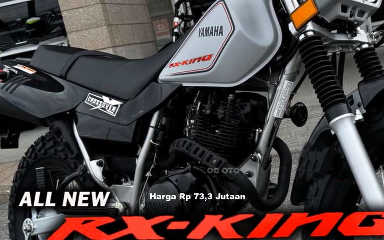 Yamaha RX King Hadir dengan Wajah Baru, Desain Modern dan Sporty, Harga Rp 73 Juta Lebih