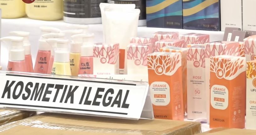 BPOM Sita Ratusan Ribu Produk Kosmetik Ilegal di Pasaran, Waspada!