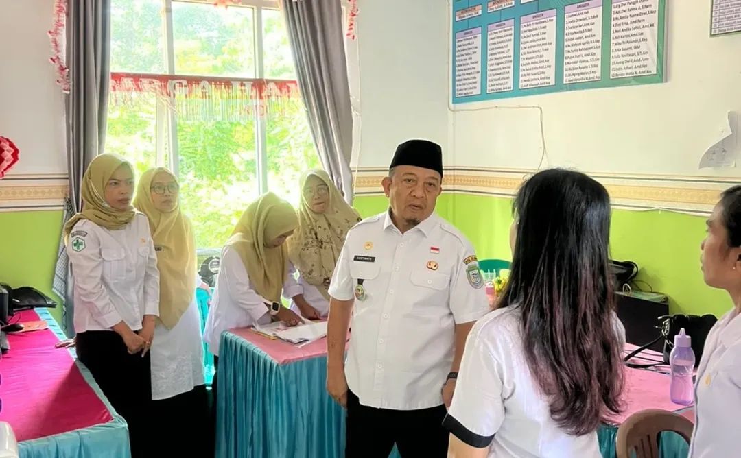 Pastikan Pelayanan Kesehatan Berjalan, Wabup Sidak Puskesmas Dermayu