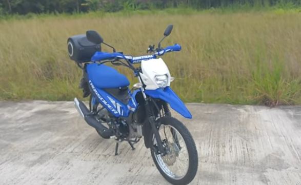 Sepeda Motor Bebek Trail Suzuki, Harga Irit, Mampu Melibas Segala Medan, Cocok Untuk Adventure