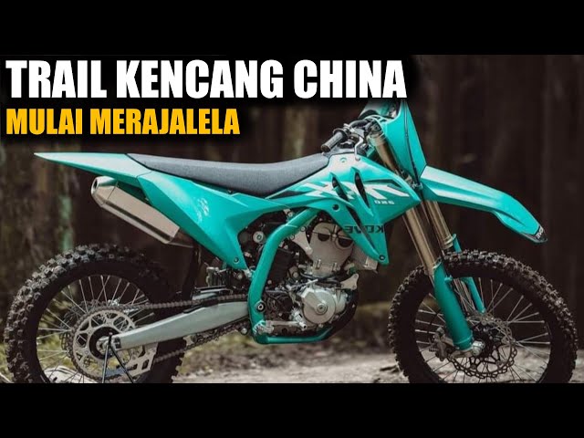 Jegal Honda CRF dan Kawasaki KLX, Kove Moto Luncurkan 3 Motor Trail Bermensin Tangguh 