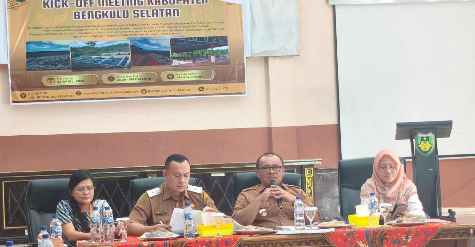 Pemkab Bengkulu Selatan Lakukan Kick Off Meeting Pogram PPSP