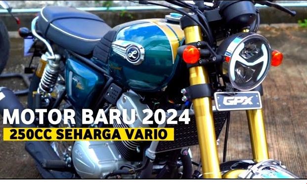 Motor Retro Klasik Terbaru! Keren, Mesin 250 CC, dan Harga Terjangkau