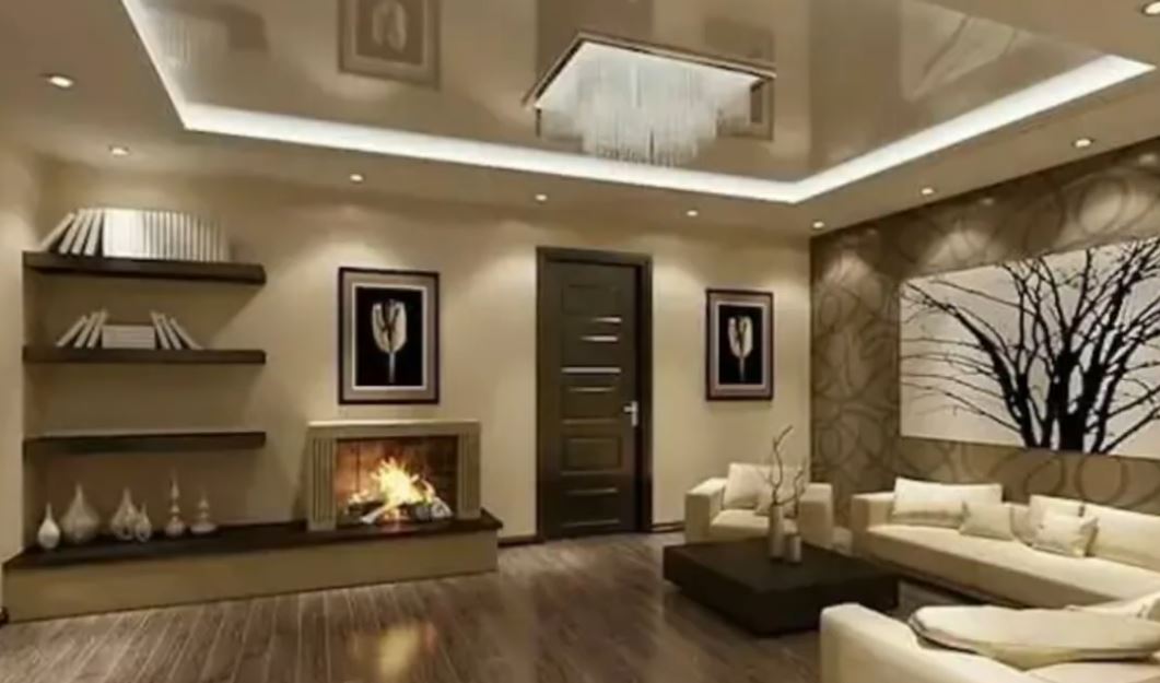 10 Desain Plafon PVC Ruang Tamu Minimalis Ukuran 3×3