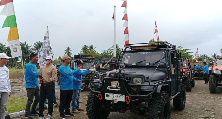 47 Peserta Ramaikan Offroad HUT ke-74 Kabupaten Bengkulu Selatan