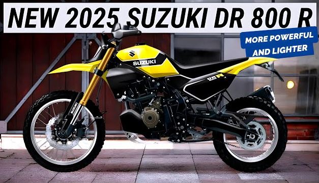Desain Terbaru Suzuki DR 800 R 2025 Terungkap! Rangka Lebih Ringan Tapi Kuat, Siap Jelajah Segala Medan