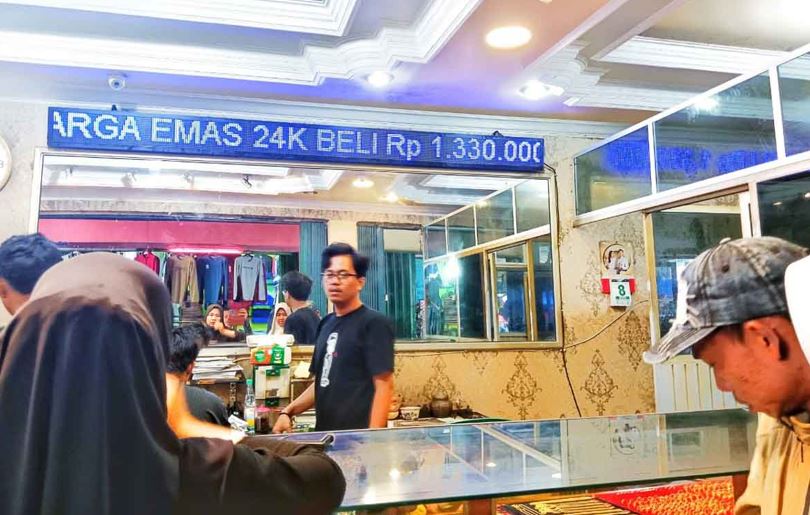 Tahun Baru, Harga Emas di Bengkulu Selatan Kembali Naik 