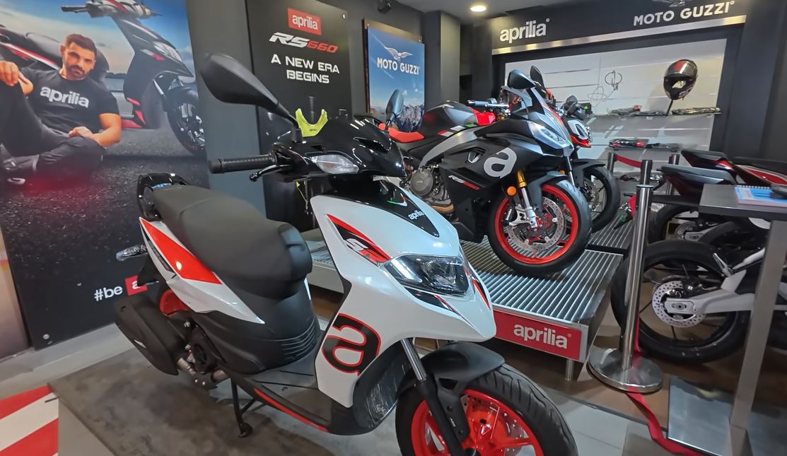 Aprilia SR 175 Mulai Hadir di Diler, Skuter Premium Asal Italia dengan Panel Cluster RS 457