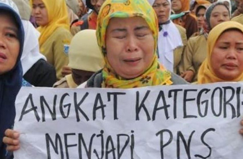 SAH! Ribuan Tenaga Honorer Pemkab Bengkulu Selatan Diberhentikan