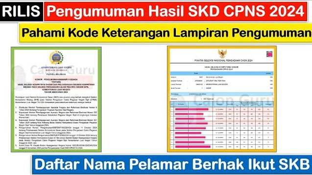 Hasil Tes SKD CPNS 2024 Resmi Diumumkan, Begini Cara Mengeceknya