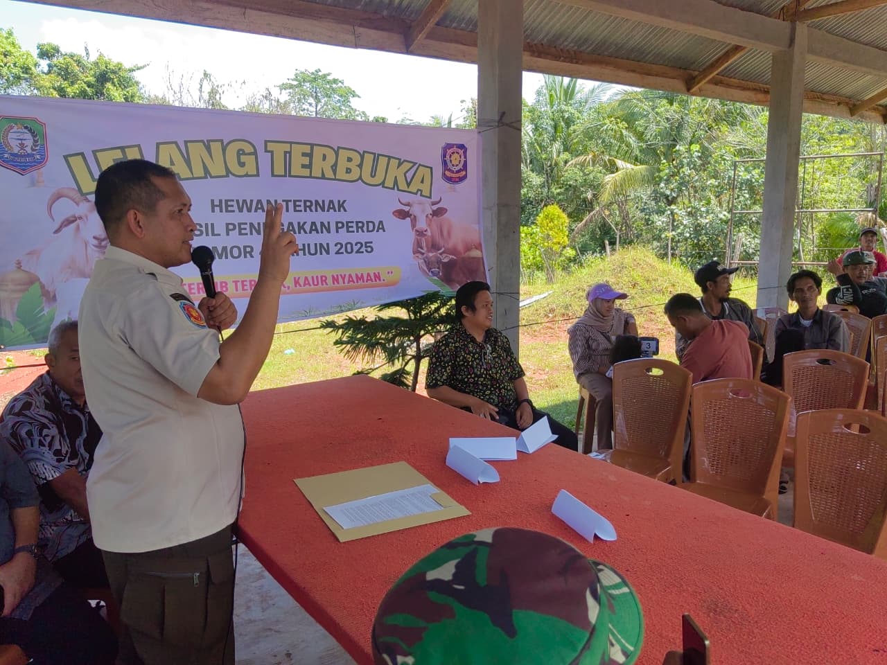 Bupati Kaur Sampaikan Terima Kasih kepada Tim Satpol PP Atas Keberhasilan Penegakan Perda Ternak