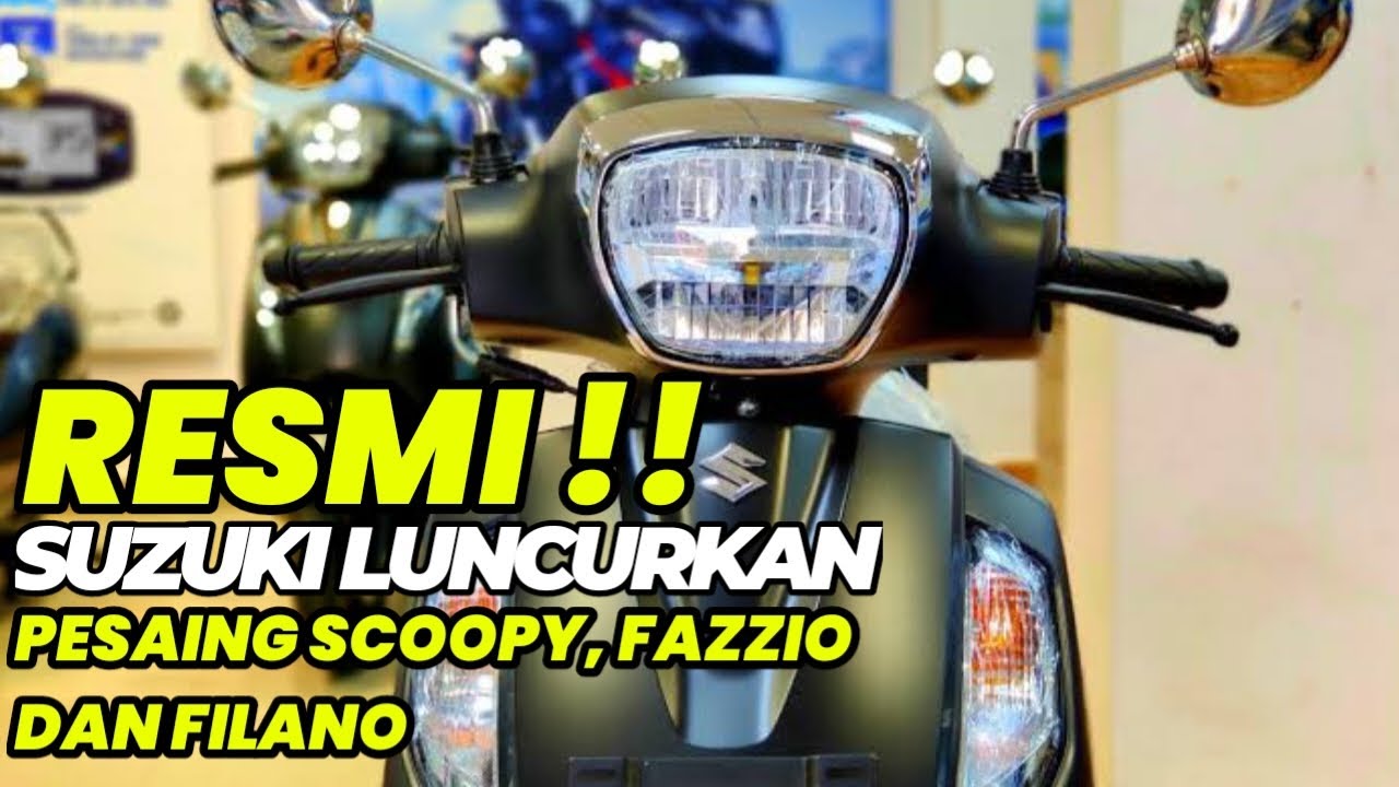 Salip Yamaha Fazzio dan Honda Scoopy, Suzuki Lahirkan Skutik Harga Rp 14 Juta, Nih Wujud dan Speknya