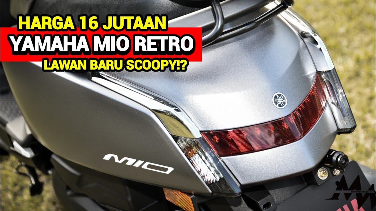 Yamaha Bikin Kejutan? Mio Desain Retro Telah Hadir dan Semakin Menggoda Jiwa