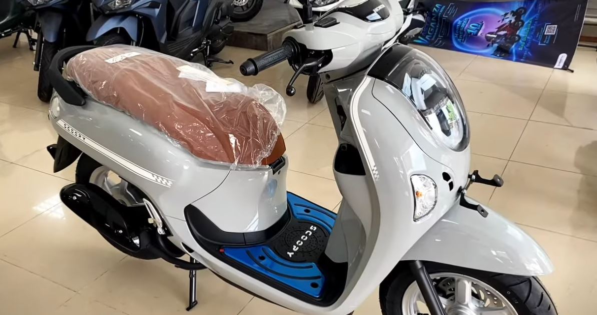 Dibanderol Rp 25,6 Juta, Honda Scoopy Stylish Grey 2026 Resmi Meluncur, Tampil Lebih Fresh dan Elegan
