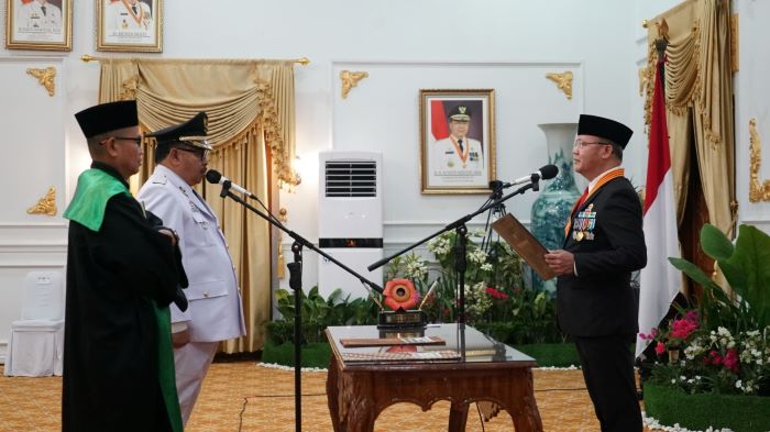 Arif Gunadi Jabat Walikota Bengkulu, Gubernur Rohidin Sampaikan Pesan Seperti Ini