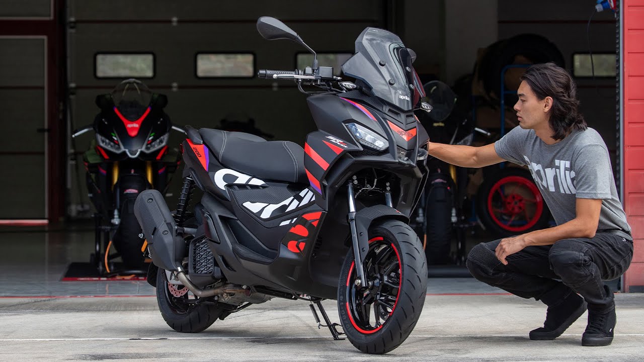 Skutik All New Aprilia Sr GT 2024, Motor yang Terinspirasi MotoGP, Desain Sporty Performa Luar Biasa